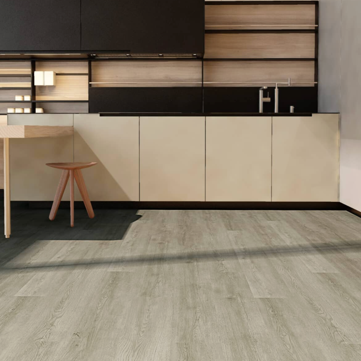 ELITE LVT PLANKE KLIK - GRÅ 901